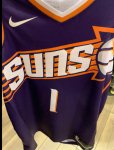 NBA 1 Booker Phoenix Suns 2023-24 icon Maillot Violet